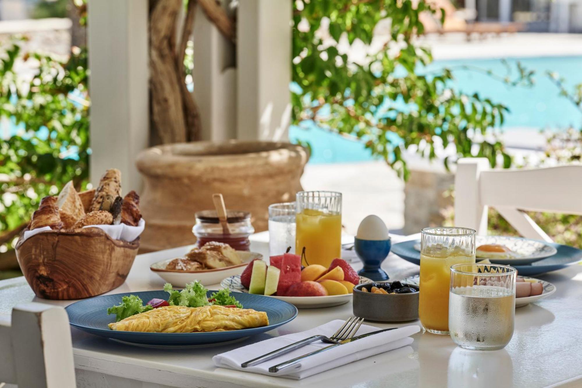 Myconian Sunrise Relais & Chateaux Hotel Agrari  Bagian luar foto